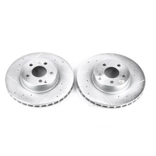 Load image into Gallery viewer, Power Stop 2006 Mercedes-Benz E350 Front Evolution Drilled &amp; Slotted Rotors - Pair Brake Rotors - Slot &amp; Drilled PowerStop
