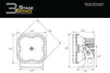 Load image into Gallery viewer, Diode Dynamics SS3 Max ABL - Yellow Combo Standard (Single) Light Accessories and Wiring Diode Dynamics   
