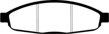 Load image into Gallery viewer, EBC 05-07 Chrysler Pacifica 3.5 Greenstuff Front Brake Pads Brake Pads - Performance EBC   
