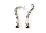 Invidia 15-21 Subaru WRX w/ Manual Transmission J-Pipe With Bottom High Flow Cat Down Pipe Downpipes Invidia