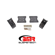 Load image into Gallery viewer, BMR 79-04 Fox Mustang Lower Torque Box Reinforcement Plates - Black Hammertone Diff Braces BMR Suspension
