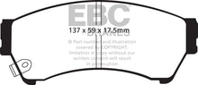 Load image into Gallery viewer, EBC 06-09 Ford Fusion 2.3 Yellowstuff Front Brake Pads Brake Pads - Performance EBC   
