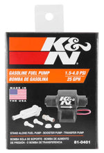 Load image into Gallery viewer, K&amp;N Performance Electric Fuel Pump 1.5-4 PSI Fuel Pumps K&amp;N Engineering   

