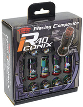 Load image into Gallery viewer, Project Kics 20 PCS (NO LOCKS) Neocro R40 Iconix W/ Plastic Cap (Black) - 12X1.50 Lug Nuts Project Kics
