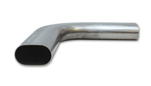Load image into Gallery viewer, Vibrant 3.5in Oval (Nominal Size) T304 SS 90 deg Mandrel Bend 6in x 6in leg lengths Steel Tubing Vibrant
