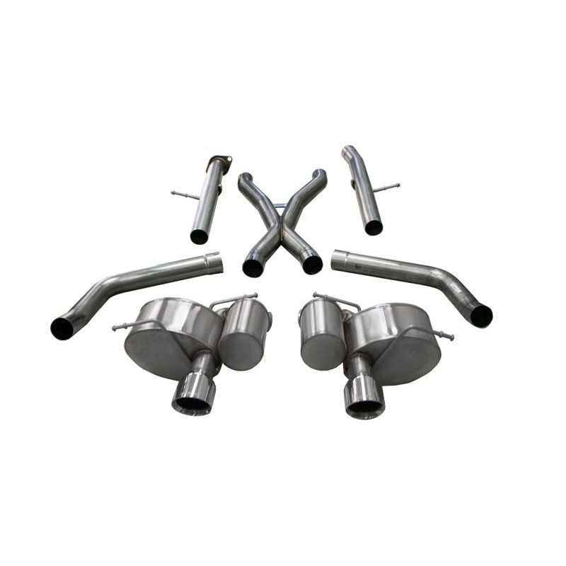 Corsa 2012-2021 Jeep Grand Cherokee SRT 2.75in Dual Rear Xtreme Cat-Back Exhaust Catback CORSA Performance