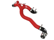 AFE 2018-2020 Kia Stinger 19-22 G70 BladeRunner 3in Aluminum Hot Charge Pipe Red Intercoolers aFe