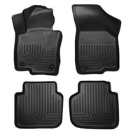 Husky Liners 2012 Volkswagen Passat WeatherBeater Combo Black Floor Liners Floor Mats - Rubber Husky Liners