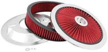 Load image into Gallery viewer, Spectre ExtraFlow HPR Air Cleaner Assembly 14in. x 3in. - Red Air Filters - Universal Fit Spectre
