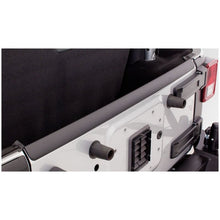 Load image into Gallery viewer, Bushwacker 07-18 Jeep Wrangler Trail Armor Hood and Tailgate Protector Excl Power Dome Hood - Black Body Armor &amp; Rock Rails Bushwacker
