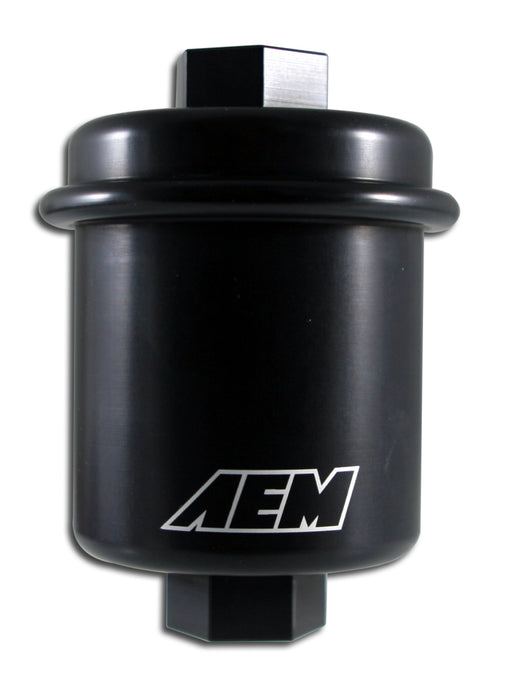 AEM 94-01 Acura Integra / 94-97 Honda Accord / 96-00 Civic / 97-01 Prelude Black Fuel Filter Kit Fuel Filters AEM
