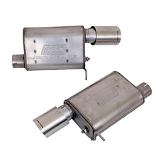 Load image into Gallery viewer, BBK Vari-Tune Axle Back Exhaust Kit 2 Adjustable Performance Mufflers 2-3/4 Pipe 4 in. Tips Axle Back BBK
