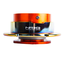 Load image into Gallery viewer, NRG Quick Release Gen 2.5 - Orange Body / Neochrome Ring Quick Release Adapters NRG
