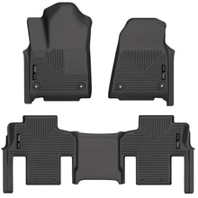 Load image into Gallery viewer, Husky Liners 2022 Jeep Grand Wagoneer Weatherbeater Black Front &amp; 2nd Seat Floor Liners Floor Mats - Rubber Husky Liners
