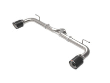Load image into Gallery viewer, aFe Takeda 2-1/2in 304 SS Axle-Back Exhaust w/ Carbon Fiber Tips 14-18 Mazda 3 L4 2.0L/2.5L Axle Back aFe
