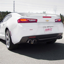 Load image into Gallery viewer, MBRP 2016+ Chevy Camaro SS 6.2L 3in Dual Cat-Back Quad Tip Exhaust Street Version w/ SS T409 Tips Catback MBRP
