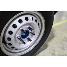 Load image into Gallery viewer, Mishimoto Aluminum Locking Lug Nuts M12x1.5 27pc Set Neo Chrome Lug Nuts Mishimoto
