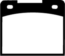 Load image into Gallery viewer, EBC 66-68 Volvo 140 1.8 Greenstuff Rear Brake Pads Brake Pads - Performance EBC   
