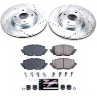 Power Stop 17-19 Fiat 124 Spider Front Z23 Evolution Sport Brake Kit Brake Kits - Performance D&S PowerStop   