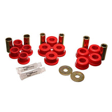 Load image into Gallery viewer, Energy Suspension 92-95 Toyota MR2 Red Rear Control Arm Bushing Set (includes Strut Bushings) Bushing Kits Energy Suspension
