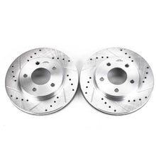 Load image into Gallery viewer, Power Stop 02-07 Buick Rendezvous Front Evolution Drilled &amp; Slotted Rotors - Pair Brake Rotors - Slot &amp; Drilled PowerStop
