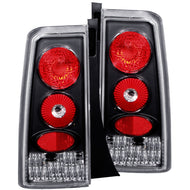 ANZO 2004-2007 Scion Xb Taillights Black Tail Lights ANZO