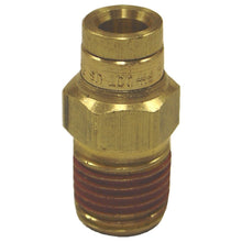 Load image into Gallery viewer, Firestone Male Connector 1/4in. NPT To 1/4in. PTC Straight Brass Air Fitting - 25 Pack (WR17603046) Fittings Firestone
