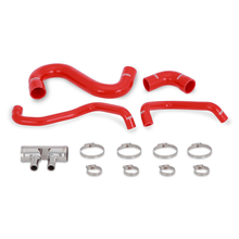 Load image into Gallery viewer, Mishimoto 2015+ Ford Mustang GT Silicone Lower Radiator Hose - Red Hoses Mishimoto
