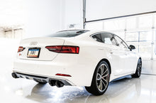 Load image into Gallery viewer, AWE Tuning Audi B9 S4 Track Edition Exhaust - Non-Resonated (Black 102mm Tips) Catback AWE Tuning   
