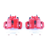 Power Stop 07-12 Ford Escape Front Red Calipers w/Brackets - Pair Brake Calipers - Perf PowerStop   