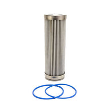 Load image into Gallery viewer, Fuelab 6 Micron Stainless Steel Replacement Element - 6in w/2 O-Rings &amp; Instructions Fuel Filters Fuelab
