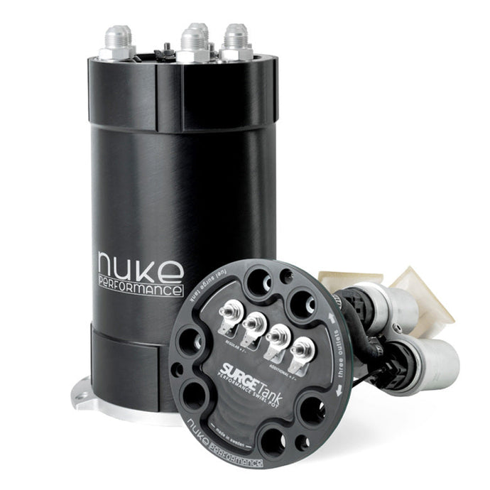 NUKE 2G FUEL SURGE TANK 3.0 LITER FOR INTERNAL FUEL PUMPS Engine Nuke Performance   