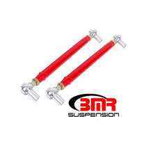 Load image into Gallery viewer, BMR 99-04 Mustang Chrome Moly Lower Control Arms w/ Double Adj. Rod Ends - Red Control Arms BMR Suspension
