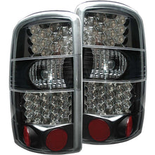 Load image into Gallery viewer, ANZO 2000-2006 Chevrolet Suburban LED Taillights Black Tail Lights ANZO
