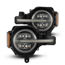 Load image into Gallery viewer, AlphaRex 21-23 Ford Bronco NOVA LED Projector Headlights Black Headlights AlphaRex
