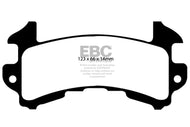 EBC 79-80 Cadillac Seville 5.7 Bluestuff Rear Brake Pads Brake Pads - Racing EBC   