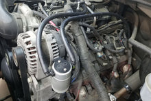Load image into Gallery viewer, J&amp;L 97-13 Chevy/GM Truck/SUV 4.8L/5.3L/6.0L/6.2L Driver Side Oil Separator 3.0 - Clear Anodized Oil Separators J&amp;L
