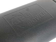 Load image into Gallery viewer, aFe MACH Force-Xp 409 SS Muffler w/ Black Finish 3in Center/Offset 22in L x 11in x 5in - Oval Body Muffler aFe

