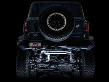 Load image into Gallery viewer, AWE Tuning 2021+ Ford Bronco 0FG Dual Rear Exit Exhaust w/Diamond Black Tips &amp; Bash Guard Catback AWE Tuning   

