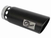 Load image into Gallery viewer, aFe MACHForce XP Cat-Back SS-304 5in Interooled Exhaust Tip 5in In x 6in Outx16inL Bolt-On Right Blk Catback aFe
