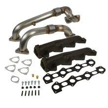 Load image into Gallery viewer, BD Diesel 08-10 Ford F-250/F-350/F-450/F-550 Powerstroke 6.4L Up Pipes Kit w/Manifold Set Connecting Pipes BD Diesel
