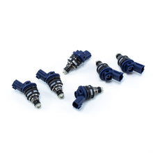 Load image into Gallery viewer, DeatschWerks 96-99 Nissan I30 VQ30 / RB25DET / Maxima VQ30de / 300zx 950cc Side Feed Injectors Fuel Injector Sets - 6Cyl DeatschWerks   
