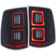 Load image into Gallery viewer, ANZO LED Black 13-17 Dodge Ram 1500/2500/3500 LED Taillights Black Tail Lights ANZO
