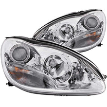 Load image into Gallery viewer, ANZO 2000-2005 Mercedes Benz S Class W220 Projector Headlights Chrome Headlights ANZO
