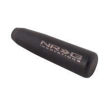 Load image into Gallery viewer, NRG Universal Short Shifter Knob - 5in. Length / Heavy Weight 1.27Lbs. - Black Wrinkle Finish Shift Knobs NRG
