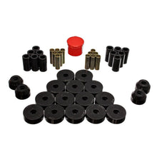 Load image into Gallery viewer, Energy Suspension 55-75 Jeep CJ5/CJ6 Black Hyper-Flex Master Bushing Set Bushings - Full Vehicle Kits Energy Suspension
