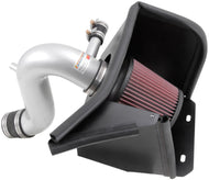 K&N 69 Series Typhoon Performance 13 Chrysler/Dodge 200/Avenger 2.4L Silver Cold Air Intake Kit Cold Air Intakes K&N Engineering   
