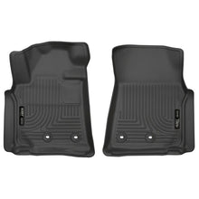 Load image into Gallery viewer, Husky Liners 13-16 Lexus LX570 / 13-16 Toyota Land Cruiser Weatherbeater Black Front Floor Liners Floor Mats - Rubber Husky Liners
