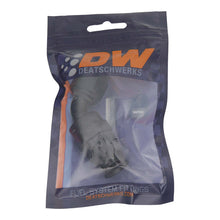 Load image into Gallery viewer, DeatschWerks 8 AN Female Flare Swivel 60-Degree Hose End PTFE - Anodized Matte Black Fittings DeatschWerks
