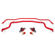 Load image into Gallery viewer, BMR 15-22 S550 Mustang Sway Bar Kit with Bushings Front and Rear Red Sway Bars BMR Suspension
